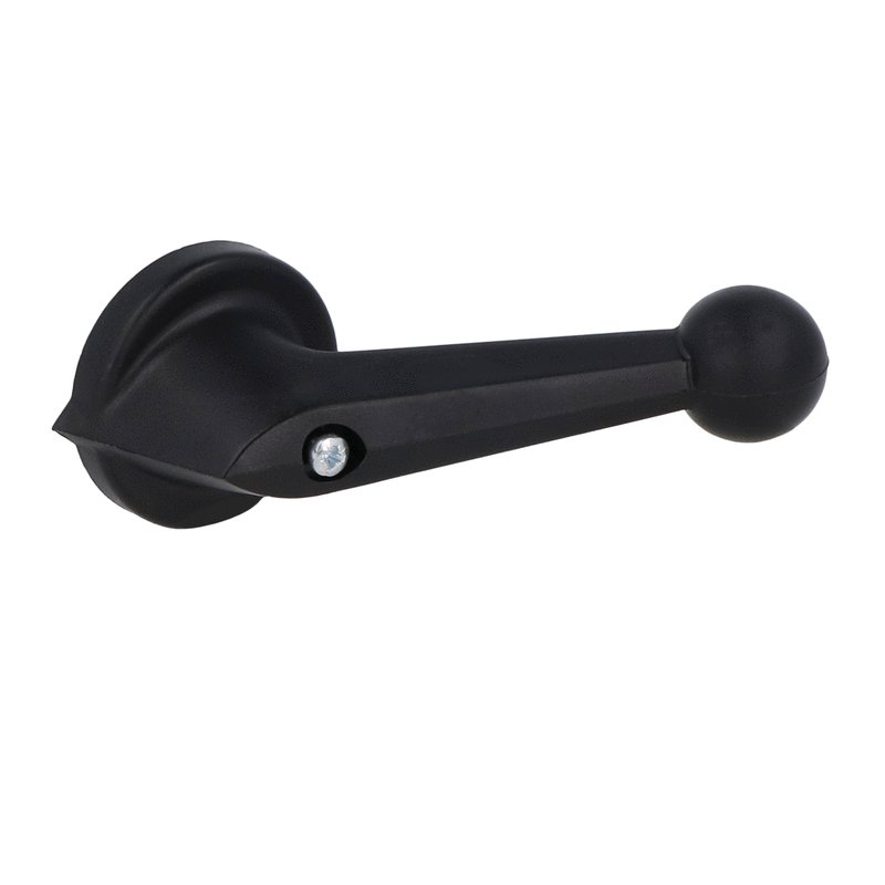 Lovato 7AR124, Black Operating Lever, For 65X65mm Front Plate for 6mm/0.24'' Shaft