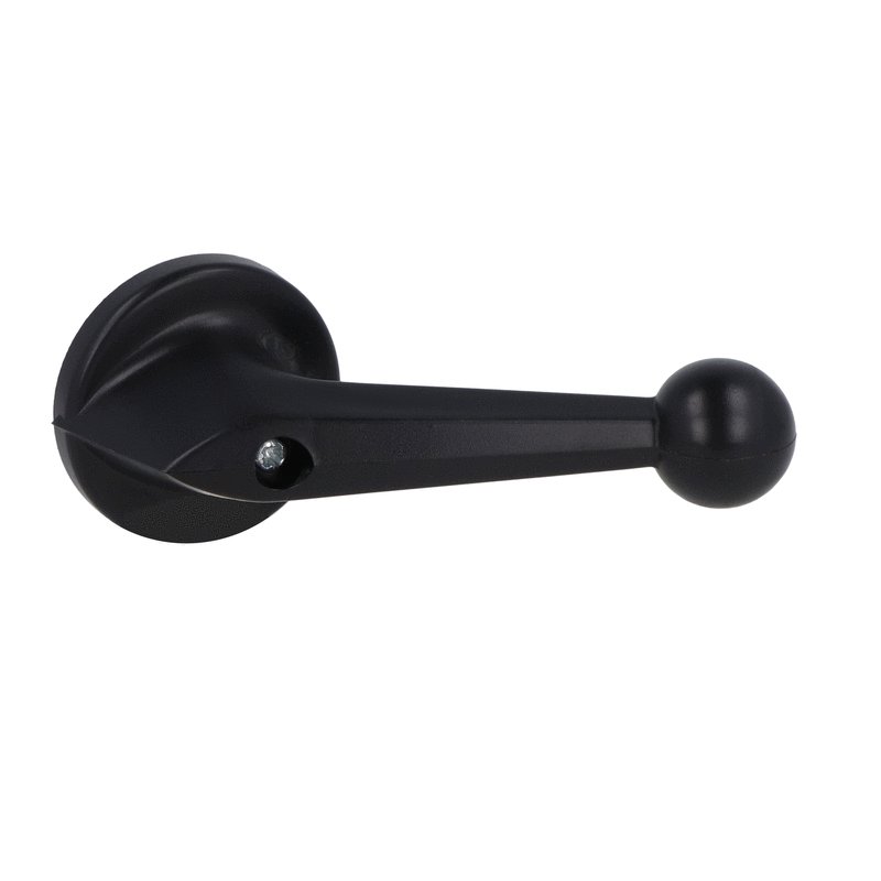 Lovato 7AR224, Black Operating Lever, For 90X90mm Front Plate for 8mm/0.32'' Shaft