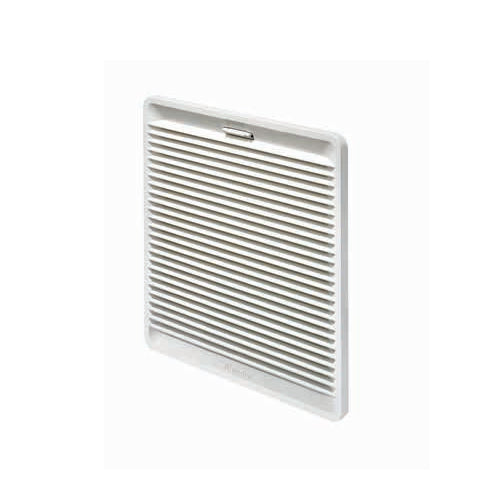 Finder 7F.02.0.000.4000, Exhaust Filter, Size 4 - 8 Inch, UL Type 12, Grey RAL 7035
