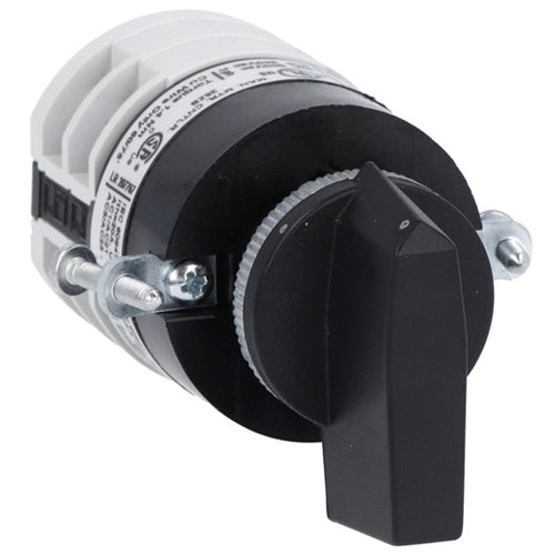 Lovato 7GN2010U11, Rotary Cam Switch 7GN Series, ON-OFF Switch, 3 Poles 20A, For Front Mounting with Black Handle without Front Plate for Hole Ø22mm Fixing