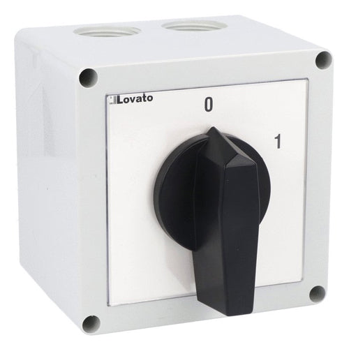 Lovato 7GN4092P, Enclosed Rotary Cam Switch 7GN Series, ON-OFF Switch ...