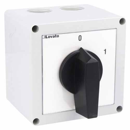 Lovato 7GN6392P, Enclosed Rotary Cam Switch 7GN Series, ON-OFF Switch ...