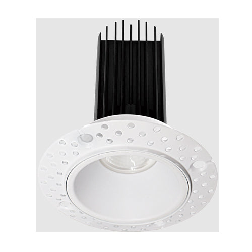 Lotus LED-2-S15W-L5CCTWH-T, 2" Trimless White Round Recessed LED, 120VAC, 15W, 5CCT, 1000 Lumens, 38° Beam Angle