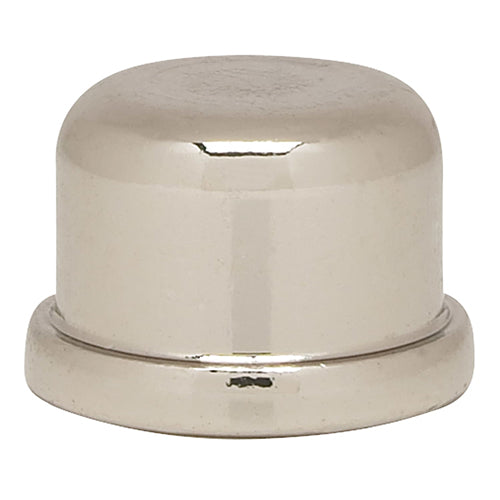 Satco 80-1182, Finial Zinc Die Cast, Nickel Plated Finish, 10 Packs