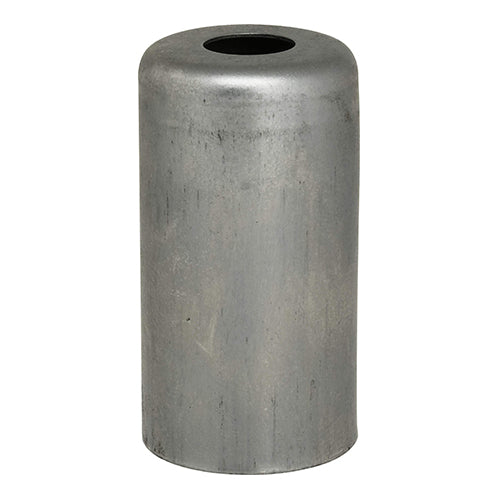 Satco 80-1185, Steel Candle Cups with Unfinished, 7/16'' Hole, 1-7/8'' Height, 1'' Diameter, 10 Packs