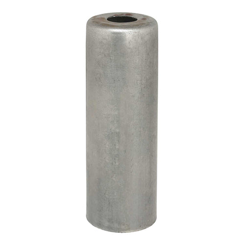 Satco 80-1187, Steel Candle Cups with Unfinished, 7/16'' Hole, 3'' Height, 1'' Diameter, 10 Packs