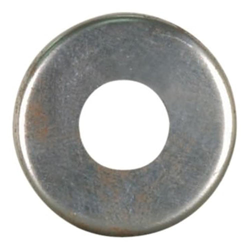 Satco 80-1282, Straight Edge Steel Check Ring, 1/8 IP Slip, 4'' Diameter, Unfinished, 10 Packs