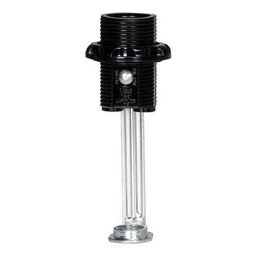 Satco 80-1304, Socket Full Thread with Push In Terminal, 75W, 125V, With Set Screw, 10 Packs