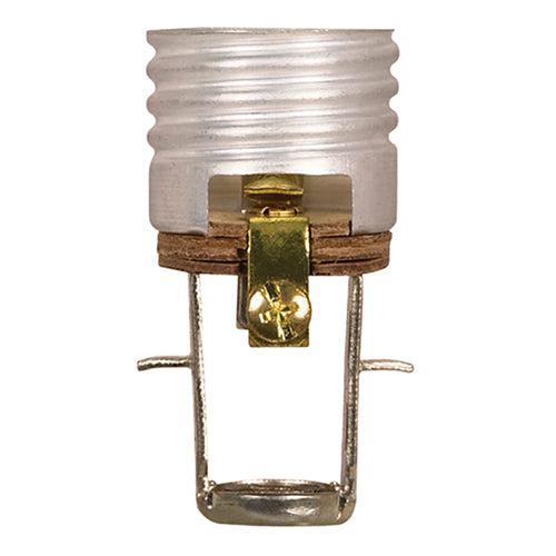Satco 80-1337, Keyless Socket With Paper Liner, 3" Screw Terminals, 1/8 IPS Cap, 660W, 250 Volt, 10 Packs
