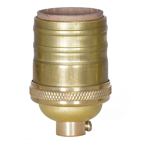 Satco 80-1434, Short Keyless Socket, 1/8 IPS Cap, 660W, 250V, With Set Screw
