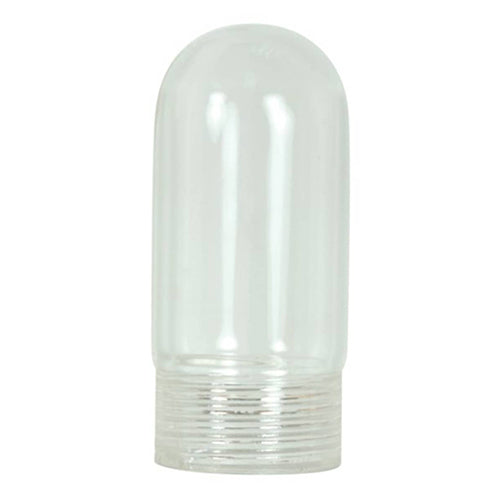 Satco 80-1591, Tubular Clear Glass With Threads, G-9 Socket Accessory