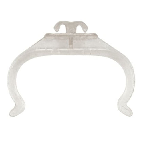Satco 80-1606, 4-Pin Long Twin Tube Lampholder & Clip, Clear Plastic, 10 Packs