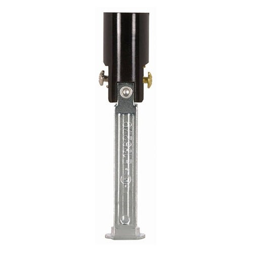 Satco 80-1649, Phenolic Candelabra Socket with Paper Liner, 75W, With Set Screw, 10 Packs