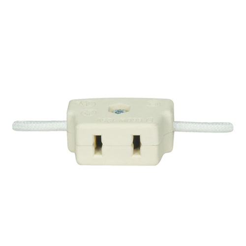 Satco 80-1690, Porcelain Par 46 And 38 Connector, Medium Base HID, 660W, 125V, White Finish