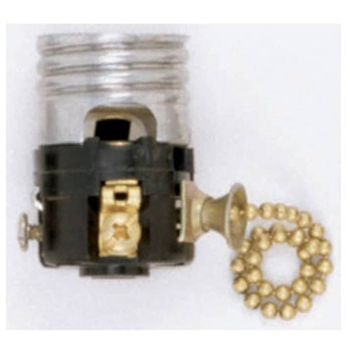 Satco 80-1705, Interior Mechanism With Screw Terminals, 660W, 250V, With Set Screw, Brushed Nickel Finish, 10 Packs