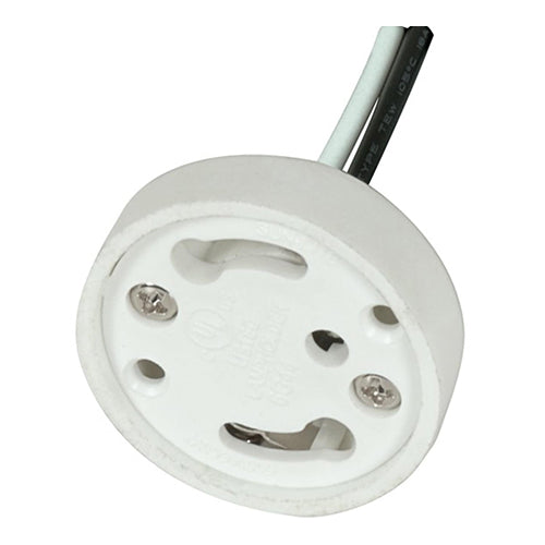 Satco 80-1715, CFL Self Ballast Socket Cap, GU24 Base, also for 4-Pin Ballast & Socket Combinations