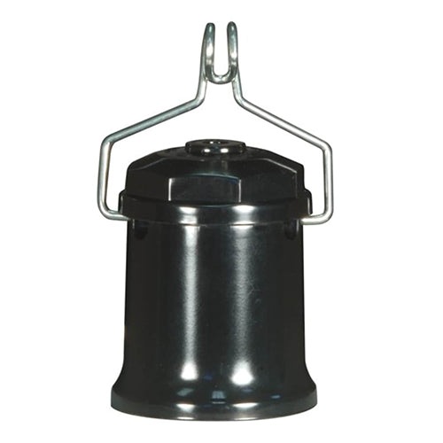 Satco 80-1762, Medium Base Pin Socket Pressure Fit with Metal Clip, 660W, 250V, CSSNP Screw Shell