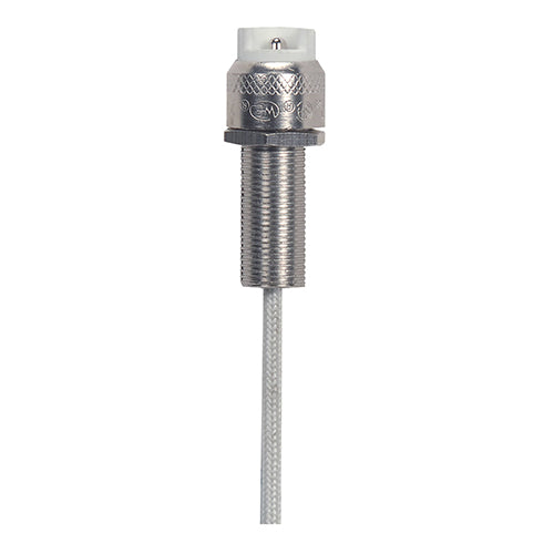 Satco 80-1914, Porcelain Halogen Socket, R7S Base, 1000W, 250V, 1-1/8" Nipple, 1-7/8" Length