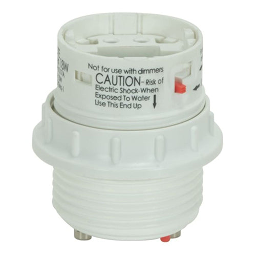 Satco 80-1950, Phenolic w/Uno Ring, G24q-3 & GX24q-3, 26W, 0.34A