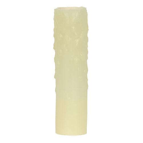 Satco 80-1973, Candle Cover with Ivory Drip Bee'S Wax, Candelabra Base, 4" Height, 7/8" Inside Diameter, 1-5/32" Outside Diameter