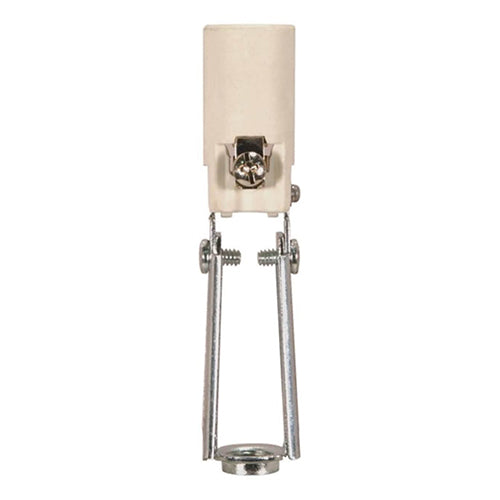 Satco 80-2003, Phenolic Candelabra Socket with Paper Liner, 75W, 125V