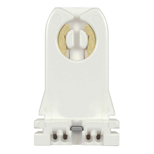 Satco 80-2022, Bi-Pin Lampholder, T8/T12 Bulbs, G13 Base With Screw and Nut, 660W, 600V, 10 Packs