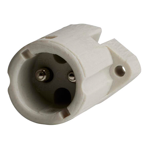 Satco 80-2035, Keyless Low Pressure Sodium Surface Mount Porcelain Socket With Single-End Bayonet Base, 660W, 1000V, CSSNP Screw Shell