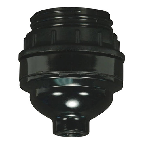 Satco 80-2067, Phenolic 4 Piece Keyless Socket with Uno Thread and Ring, 1/8 IPS Cap, With Set Screw, 660W, 250V