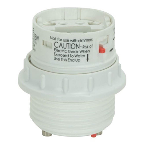 Satco 80-2078, Phenolic w/Uno Ring, G24q-3 & GX24q-3, 26W, 277V, 0.34A