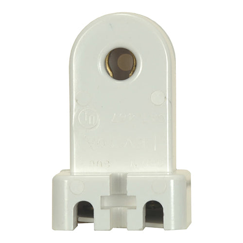 Satco 80-2118, Slimline Base Single-Pin, Lampholder, Stationary, Slide-On, 660W, 600V