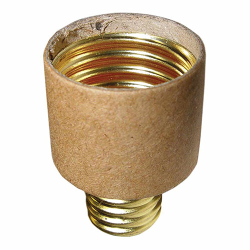 Satco 80-2134, Intermediate (E17) To Medium (E26) Reducer, 1" Overall Extension, 75W, 120V, 10 Packs