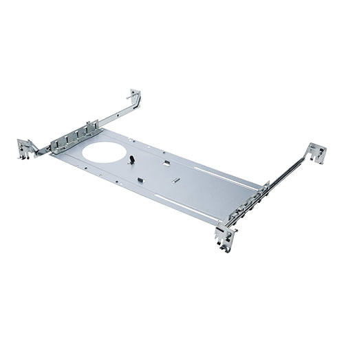 Satco 80-942, New Construction Mounting Plate with Hanger Bars for T-Grid or Stud/Joist mounting of 3.5'' Recessed Downlights