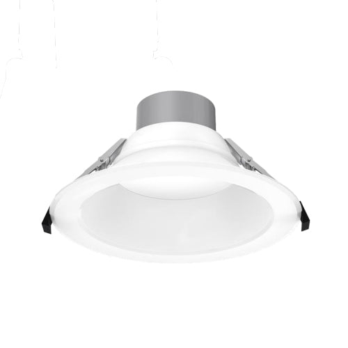 Lotus DL254-8-35W-M-A5C5-HO, 8" White Round Commercial 5 CCT & 5 Wattage Selectable, 16-35W, 120V-347VAC, 5CCT, 1670-4010 Lumens, 0-10V Dimming