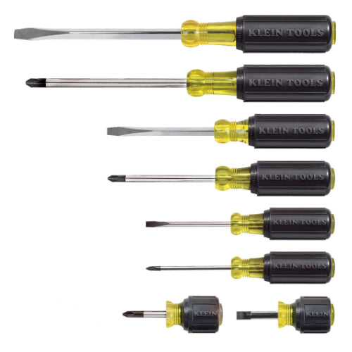 Klein Tools 85078, Screwdriver Set, Multi-Application, 8-Piece