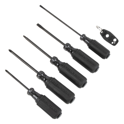 Klein Tools 85446BLK, Blackout Screwdriver Set, 6-Piece