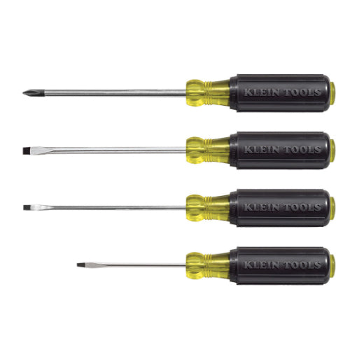 Klein Tools 85484, Screwdriver Set, Mini Slotted and Phillips, 4-Piece