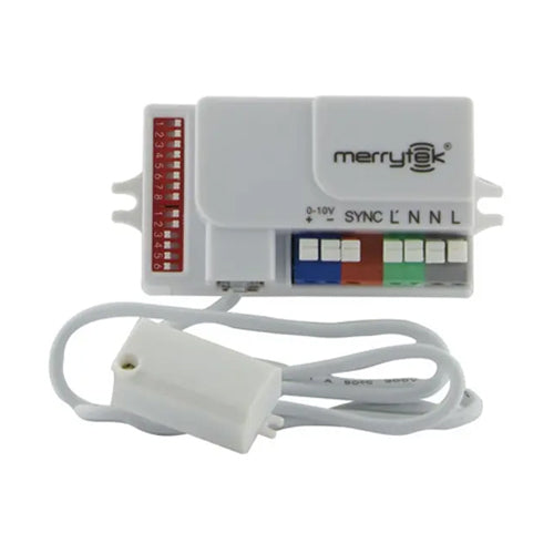 Satco 86-213, Microwave Sensor Accessory for Round Canopy Fixtures, White Finish