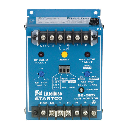 Littelfuse SE-325D, SE-325 Series, Neutral-Grounding-Resistor Monitor, 120VAC/VDC