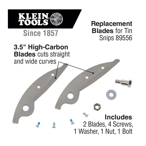 Klein Tools 89555, Replacement Blade for Tin Snips 89556