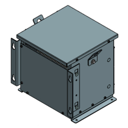 Electric Power 8K5P3BBN1T0, 8KVA, General Purpose Auto Transformer, 1 Phase, Primary 600V, Secondary 208V, Copper