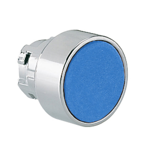 Lovato 8LM2TB106, Pushbutton Actuator, Spring Return, Ø22mm 8LM Series Metal, Flush, Blue