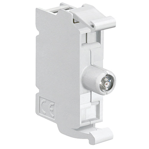 Lovato 8LM2TMB4, LED Integrated Lamp-Holder, Ø22mm 8LM Series Metal, Flashing Light, 18...30VAC/DC, Red