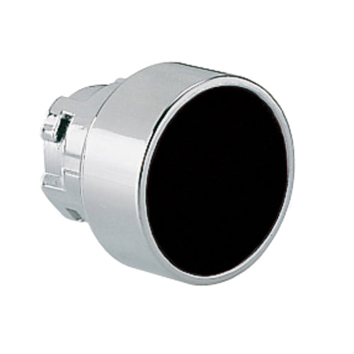 Lovato 8LM2TQ102, Push-Push Button Actuator, Ø22mm 8LM Series Metal, Flush, Black