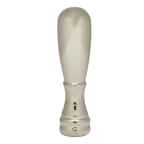 Satco 90-1719, Bullet Finial, 2" Height, 1/4-27 Thread, Polished Chrome Finish