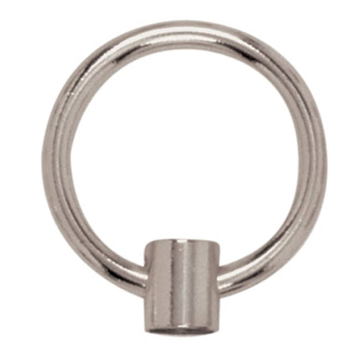 Satco 90-1727, 2" Die Cast Fixture Loops, 1/8 IP With Wireway, 20lbs Max, Polished Chrome Finish