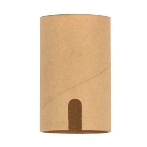 Satco 90-1777, Paper Liner For Turn Knob And Pull Chain Sockets, 2" Height, 1-3/16" Diameter, 100 Packs