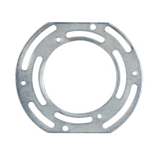 Satco 90-1784, Round Universal Crossbar, Screw Hole, Flat Side, 4" Length, 3-1/2" Diameter, 2-3/4" x 3-1/2" Center To Center, 10 Packs