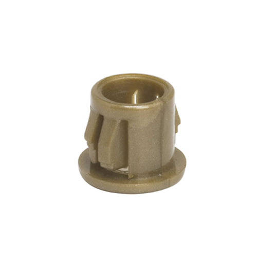 Satco 90-1824, Nylon Snap-In Bushing For 5/16" Hole, Gold Finish, 100 Packs