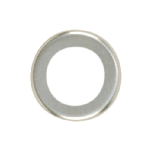 Satco 90-1835, Steel Check Ring, Curled Edge, 1/4 IP Slip, 2" Diameter, Unfinished, 100 Packs