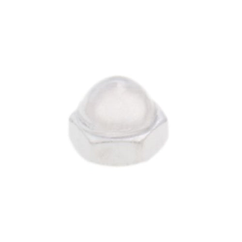 Satco 90-1836, 8/32 Cap Nut, White Finish, 100 Packs